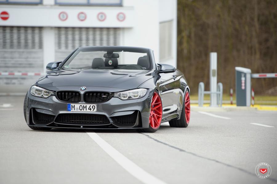  BMW M4 Convertible on Vossen Wheels (VPS-314T) 2017 года  (фото 8 из 32)